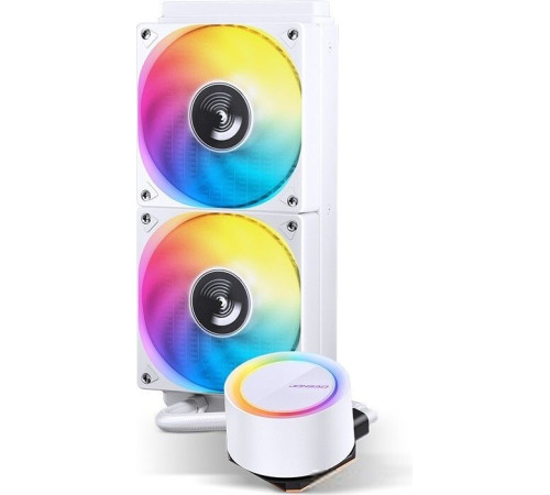 Система жидкостного охлаждения для процессора Jonsbo TG-240 белый