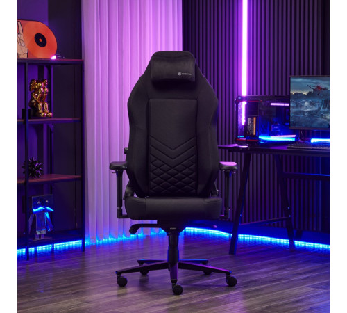 Игровое геймерское кресло Evolution TITAN Fabric черный