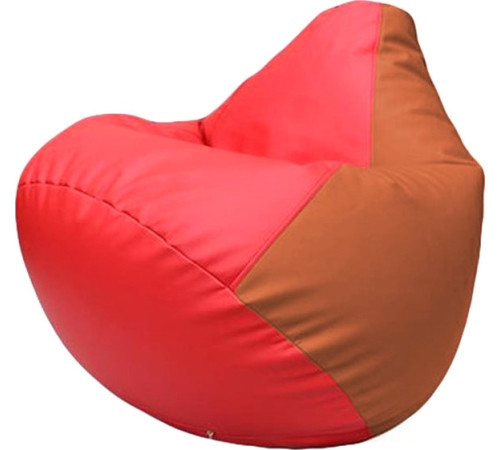 Кресло-мешок Flagman Груша Макси Г2.3-0923 красный/оранжевый