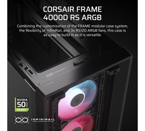 Корпус Corsair Frame 4000D RS ARGB CC-9011296-WW