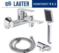 Смеситель Lauter Reef 21CK6678C + 21СКFG80101C + 21S00103 + 21CKFS90120