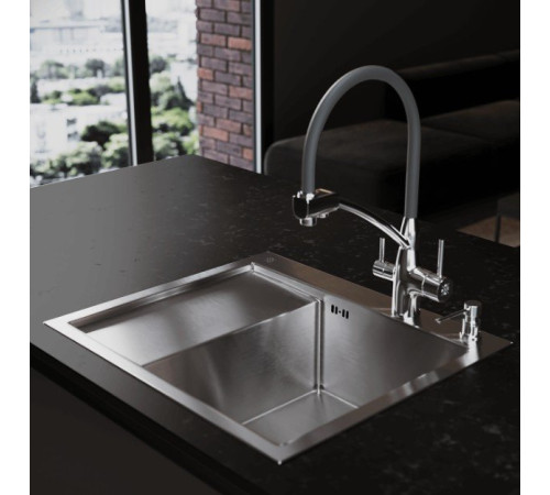 Кухонная мойка РМС MRK-5851R с дозатором