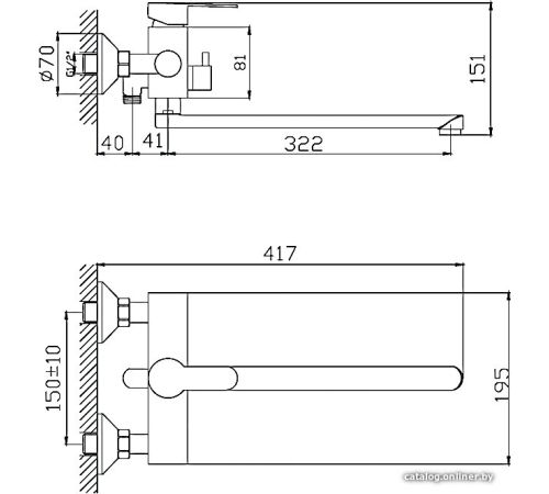 Смеситель Haiba HB22801