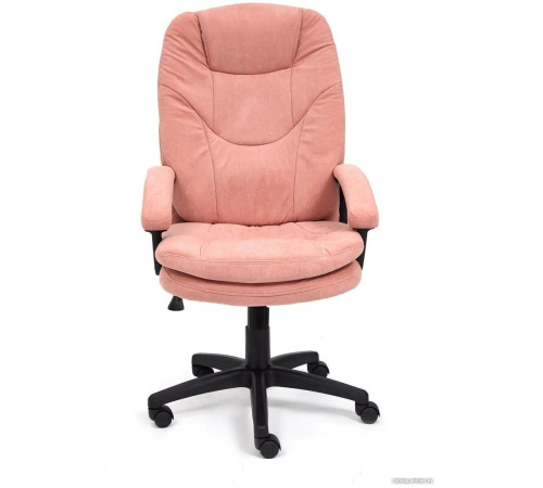 Офисное кресло TetChair Comfort LT флок розовый