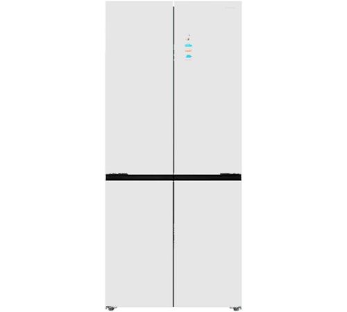 Четырёхдверный холодильник MAUNFELD MFF190NFDPW Matt Inverter