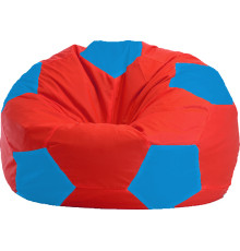 Кресло-мешок Flagman Мяч Стандарт М1.1-179 красный/голубой