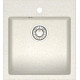 Кухонная мойка MARRBAXX Карельский камень модель 38/Q7 F038Q007 белый/хлопок