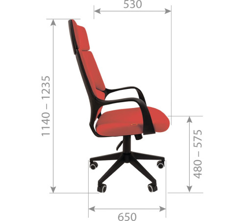 Кресло CHAIRMAN 525 черный