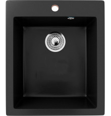 Кухонная мойка Ulgran U-404 344 ультра-черный