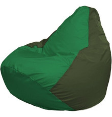 Кресло-мешок Flagman Груша Макси Г2.1-236 оливковый темный/зеленый