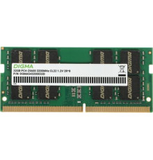 Оперативная память Digma 32ГБ DDR4 SODIMM 3200 МГц DGMAS43200032D