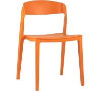 Стул Stool Group Moris пластик оранжевый