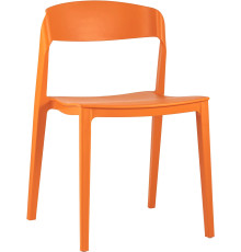 Стул Stool Group Moris пластик оранжевый