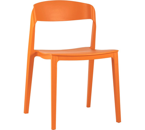 Стул Stool Group Moris пластик оранжевый