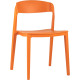 Стул Stool Group Moris пластик оранжевый
