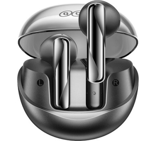 Наушники QCY AilyBuds Clear черный/серый