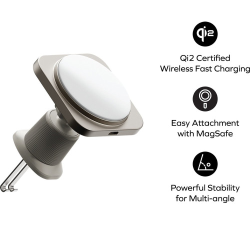 Держатель для смартфона Momax Q2.Mag CM32L титан