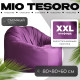 Кресло-мешок Mio Tesoro Poparada XXL PO-60x80-FI фиалка