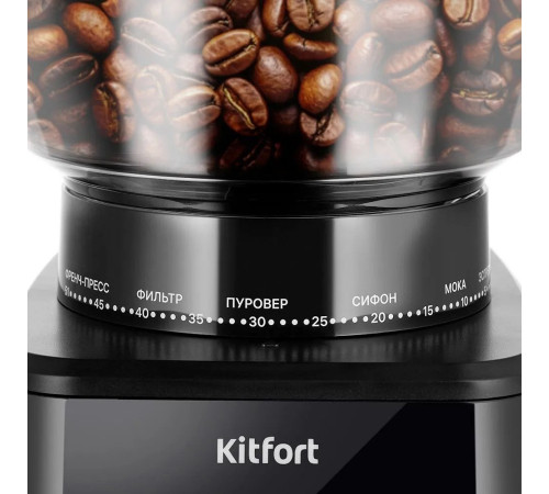 Электрическая кофемолка Kitfort KT-7517