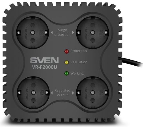 Стабилизатор напряжения SVEN VR-F2000U