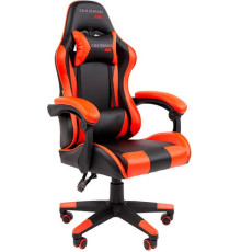 Игровое геймерское кресло CHAIRMAN Game CH29 экокожа черный/красный