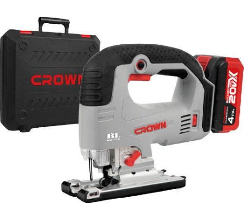 Электролобзик Crown CT25003HX-4 BMC с 2-мя АКБ