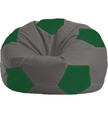 Кресло-мешок Flagman Мяч Стандарт М1.1-361 темно-серый/зеленый