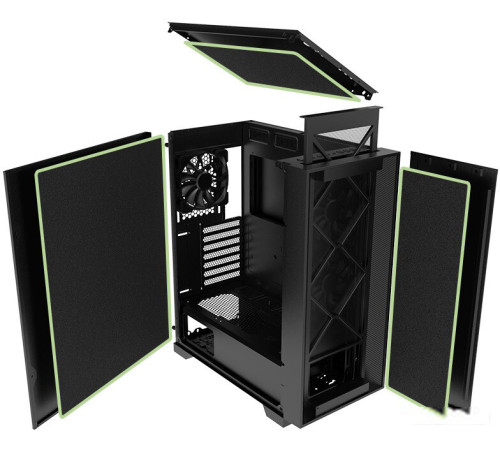 Корпус Montech AIR 1000 Silent черный