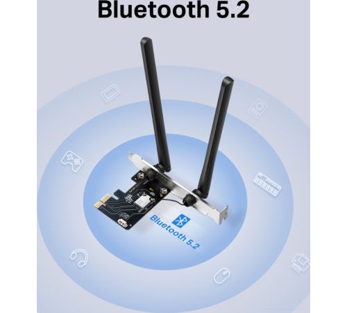 Wi-Fi/Bluetooth адаптер Mercusys MA86XE