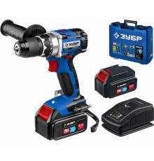 Дрель-шуруповерт Зубр Профессионал DB-201-42 с 2-мя АКБ 4 Ач, кейс