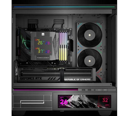 Кулер для процессора Thermalright Royal Knight 120 Digital черный