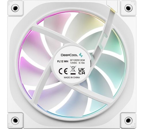 Вентилятор для корпуса DeepCool FL12 WH R-FL12-WHAPN1-G
