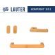 Набор аксессуаров для ванной Lauter 21BWO58C-3 + 21BWO58A + 21BWO58B 3 предмета