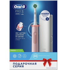 Электрическая зубная щетка Oral-B Pro 3 3500 Cross Action D505.513.3X