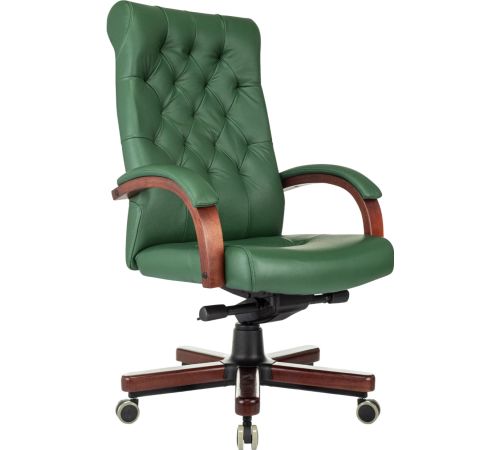 Офисное кресло Бюрократ T-9928WALNUT зеленый