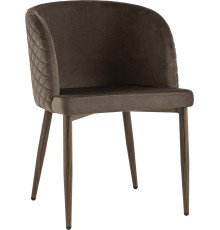 Стул Stool Group Оскар MC11 KD HLR-49 велюр коричневый