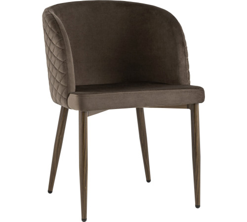 Стул Stool Group Оскар MC11 KD HLR-49 велюр коричневый