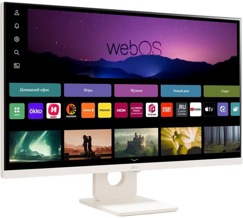 Smart монитор LG MyView Smart Monitor 27SR50F-W