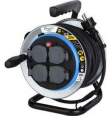 Удлинитель Electraline 49030 20 м, черный