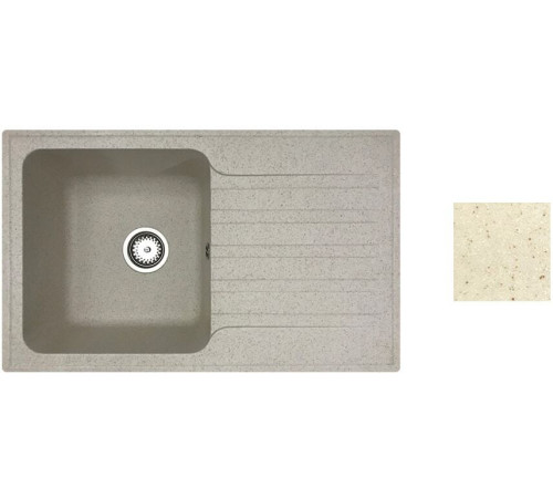 Кухонная мойка БелЭворс Styl L бежевый, без сифона