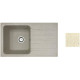 Кухонная мойка БелЭворс Styl L бежевый, без сифона
