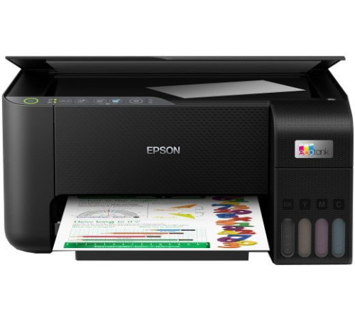 МФУ Epson EcoTank L3251 ресурс стартовых контейнеров 8100/6500, контейнер 103