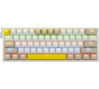 Клавиатура Redragon Fizz белый/бежевый