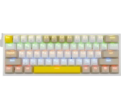 Клавиатура Redragon Fizz белый/бежевый