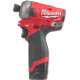 Винтоверт Milwaukee M12 FQID-202X 4933464973 с 2-мя АКБ, кейс