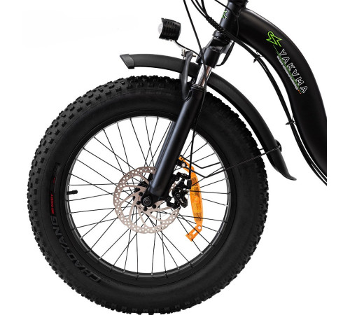 Электровелосипед Yakama S4 черный