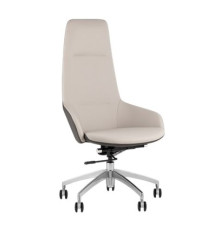 Офисное кресло TopChairs Soulo A308 8371-12/1 бежевый/серый