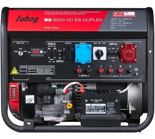 Бензиновый генератор Fubag BS 8500 XD ES Duplex