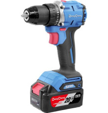 Дрель-шуруповерт DongCheng DCJZ2060 Type EM с 2-мя АКБ, кейс