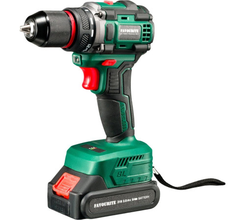 Дрель-шуруповерт Favourite DC NB21 PROMO Set 121158221 с 2-мя АКБ, кейс